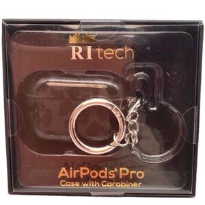 RI Tech AirPods Pro Case with Carabiner (NWT)
